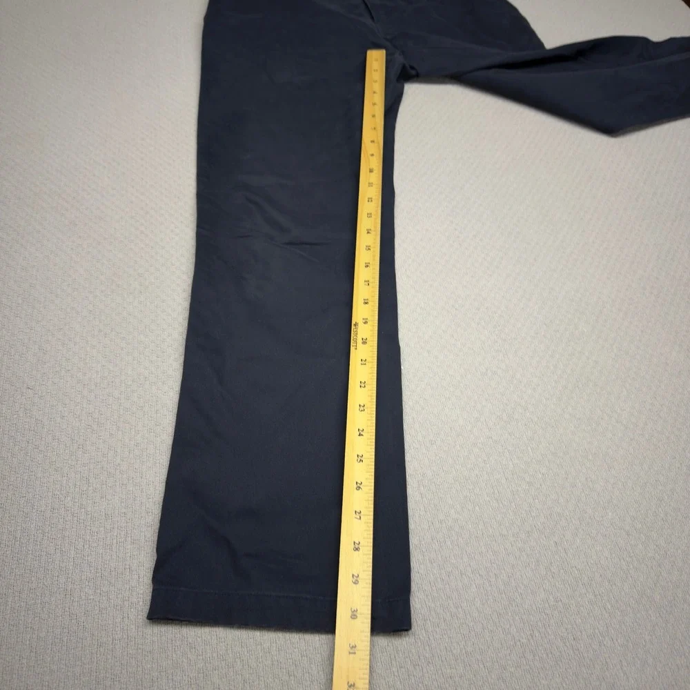 Banana Republic Pants Mens 33x32 Navy Blue Kentfield Twill Cotton Chino Office